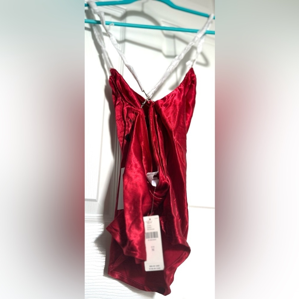 ‼️RARE‼️🎸ASTR🎸🔥NWT🔥The Label Vita Top in Red—M - Picture 10 of 16
